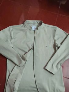 Casual Light Olive Green Jack