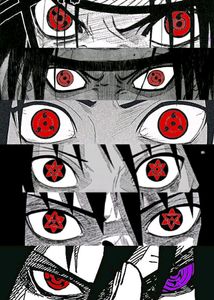 Naruto Manga Wallpaper Panel 10 Piece