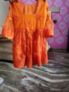 Peplum Sharara Dress Set