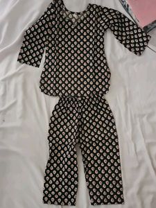 Summery Cotton Cod Set For 2 Years Baby Girl