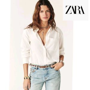 Zara Cotton Button Down Shirt