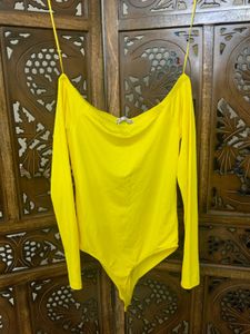 yellow body top