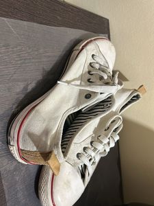 White Canvas Shoe