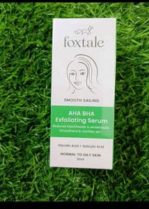 Foxtale AHA BHA Exfoliating Serum