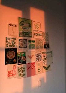 Mini Wall Collage Kit – 20 Aesthetic Prints