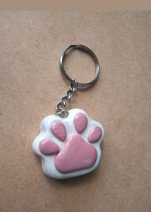 Paw Print Keychain 🐾