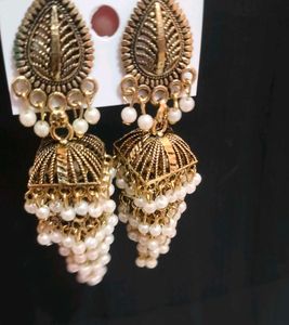 Jhumar earrings available in 3 Colours