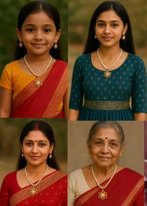 Elegant Pearl Necklace With Earrings