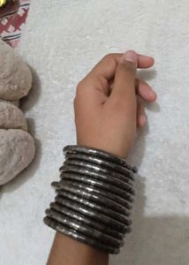 Spiral Bangle Cum Bracelet 🖤✨