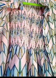 Patterned Tank and Jacket Set