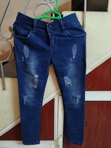 Distressed Women's Jeans