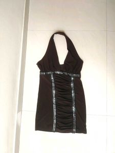 Brown Bodycon Mini Dress