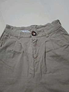 Casual Beige Shorts