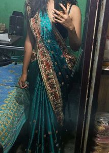 Saree with blouse