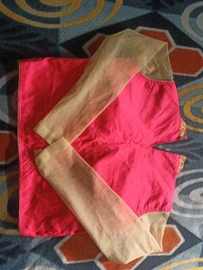 Blue And Magenta Colour Lehenga Choli