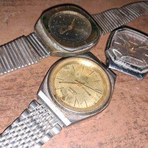 [Non-Working] 3VintageMechanicalWatches