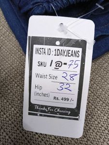 I@75 Size-28 (Sale) Latest Ladies high waist Jeans