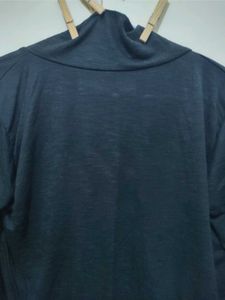 Black Open Front Cardigan Coverup Shrug