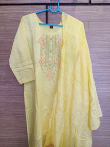 Heavy Embroidered Kurta Set