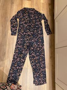 Floral Print Jumpsuit
