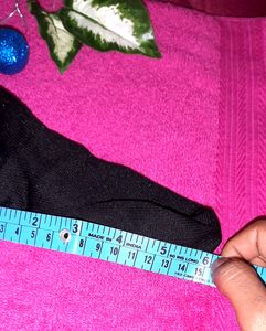 Black Socks for Kids 4 - 6 Yrs.