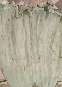 Heavy  Green Ball Gown