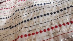 ✨ Gorgeous Pink Sequin Lehenga Set 🌸with Cream Bl