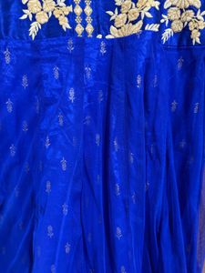 Navras Blue Anarkali Kurti XXL Size With Tag