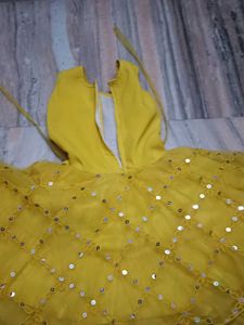 Yellow Party Dress