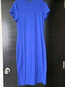 Blue Bodycon Dress