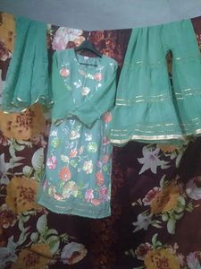 Gharara Kurta With Dupatta