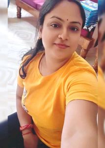 Yellow Casual T-Shirt