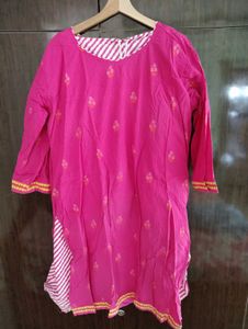Kurta Salwar With Dupatta Set For Women, 46inch