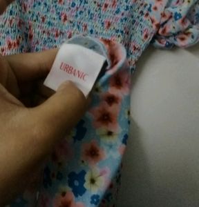 Urbanic Floral Cute Short Dress