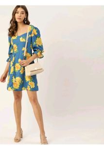 Pretty Floral Dress - Dressberry