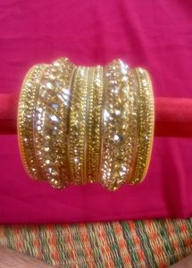 Gold Bangles Set