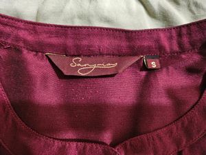 Sangria Burgundy Kurta Set