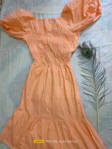 FRONT BELLY OPEN DRESS