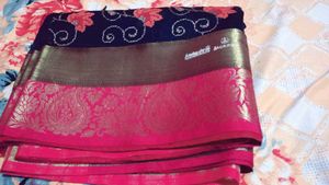 Elegant Saree with Blouse Piece