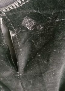 black velvet dress