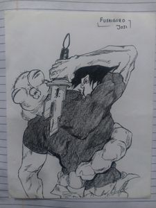 Toji Fushiguru ( JJk ) Anime Sketch