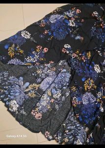 Floral Print Skirt