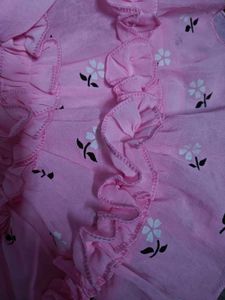 Cute Pink Flower Girl Dress