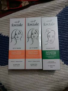 Foxtale Face Wash Set