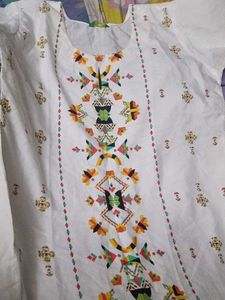 Elegant White Kurta