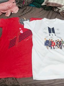 Set Of BtsTshirt And Tshirt For Donation