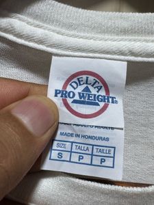 Delta Pro Weight White Los Vegas Graphic TShirt