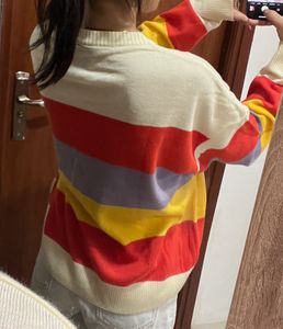 Colorful Striped Sweater