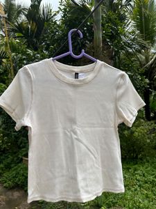 H&amp;M Divided Ribbed Top