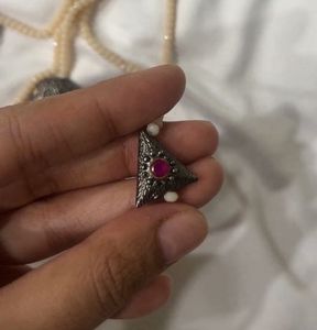Sajwada Real Stone Layered Necklace